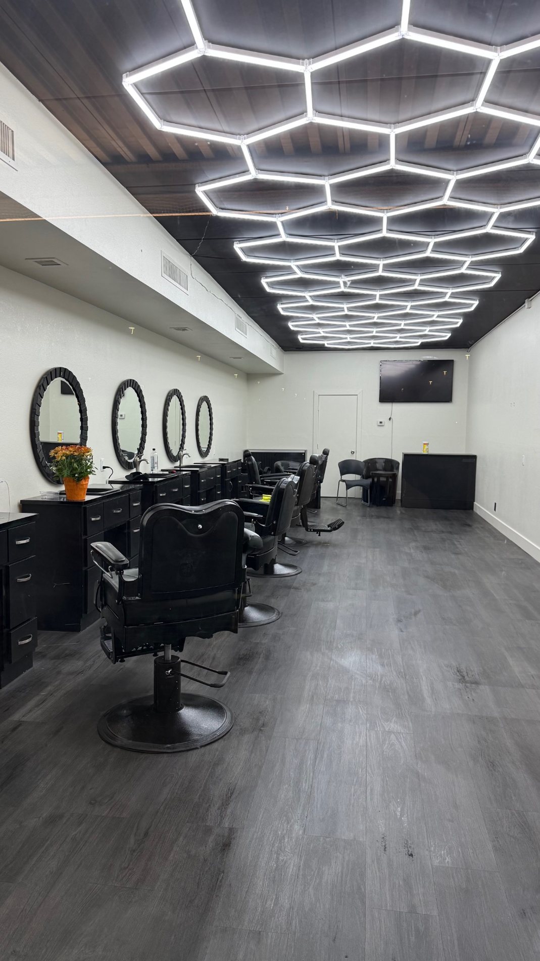 Zagros barbershop interior